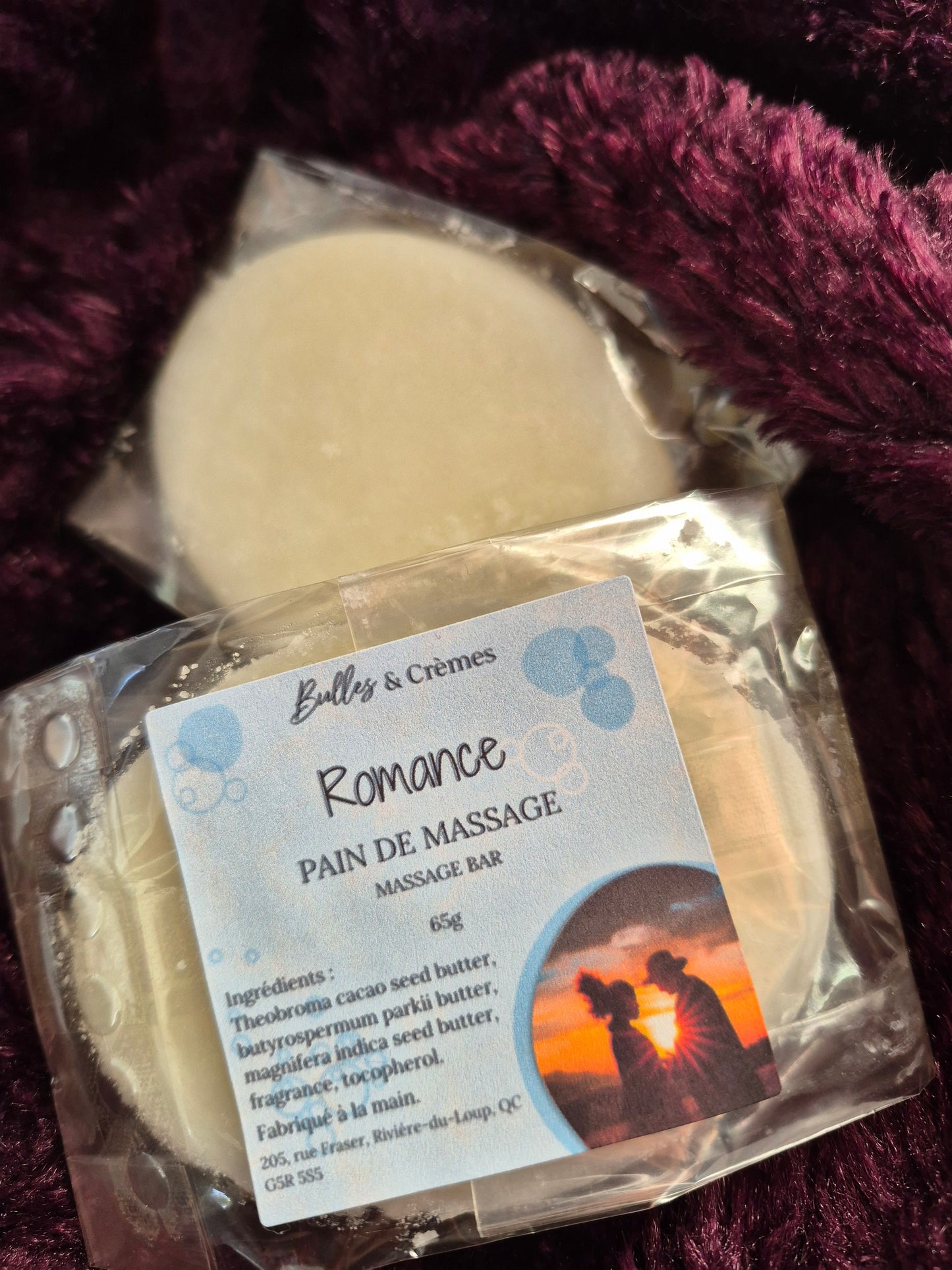 Pain de massage Romance