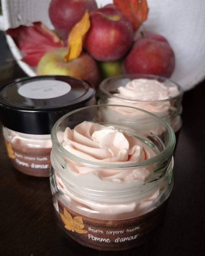 Beurre corporel fouetté Pomme d'amour
