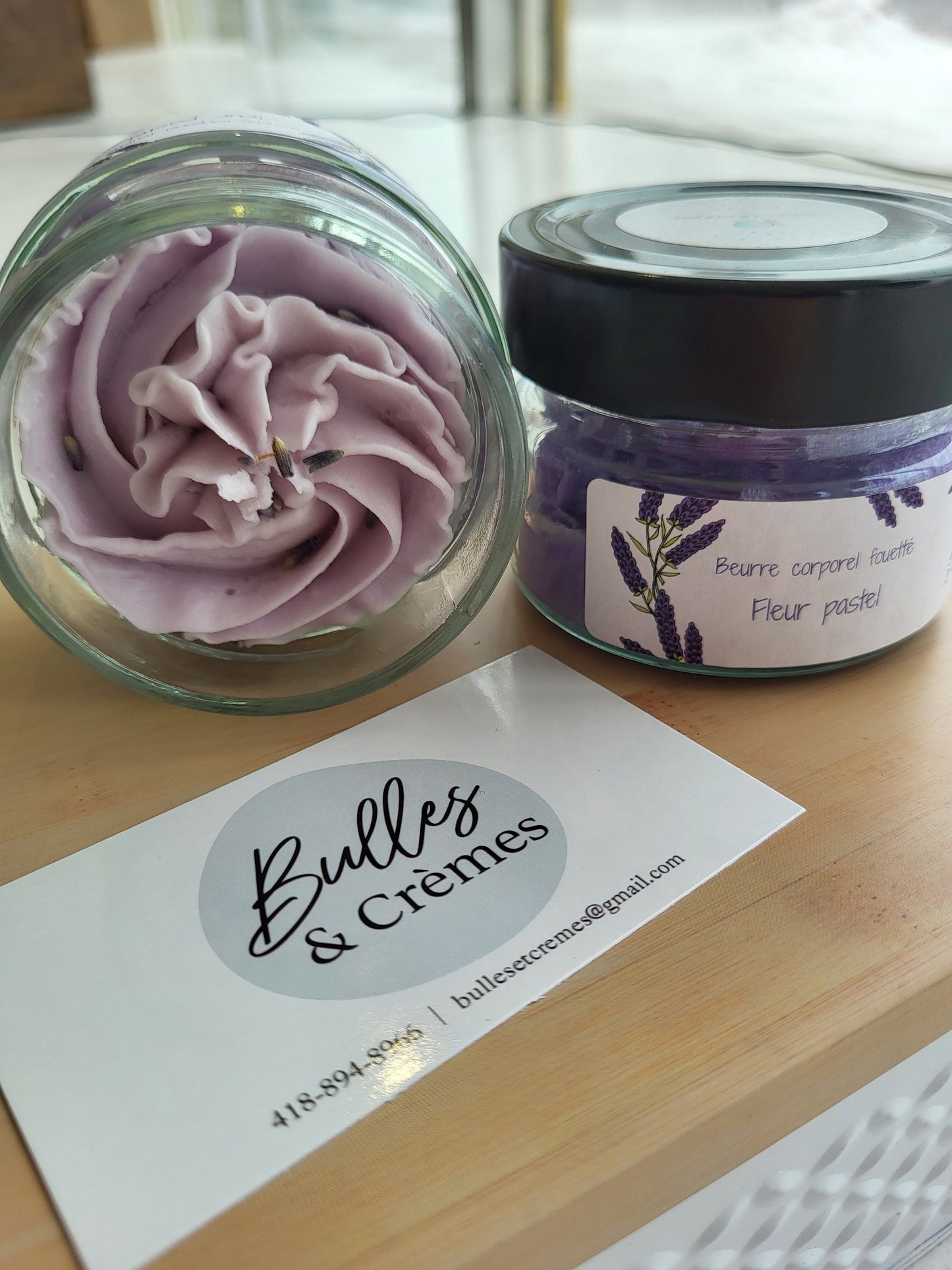 Beurre corporel fouetté Fleur pastel