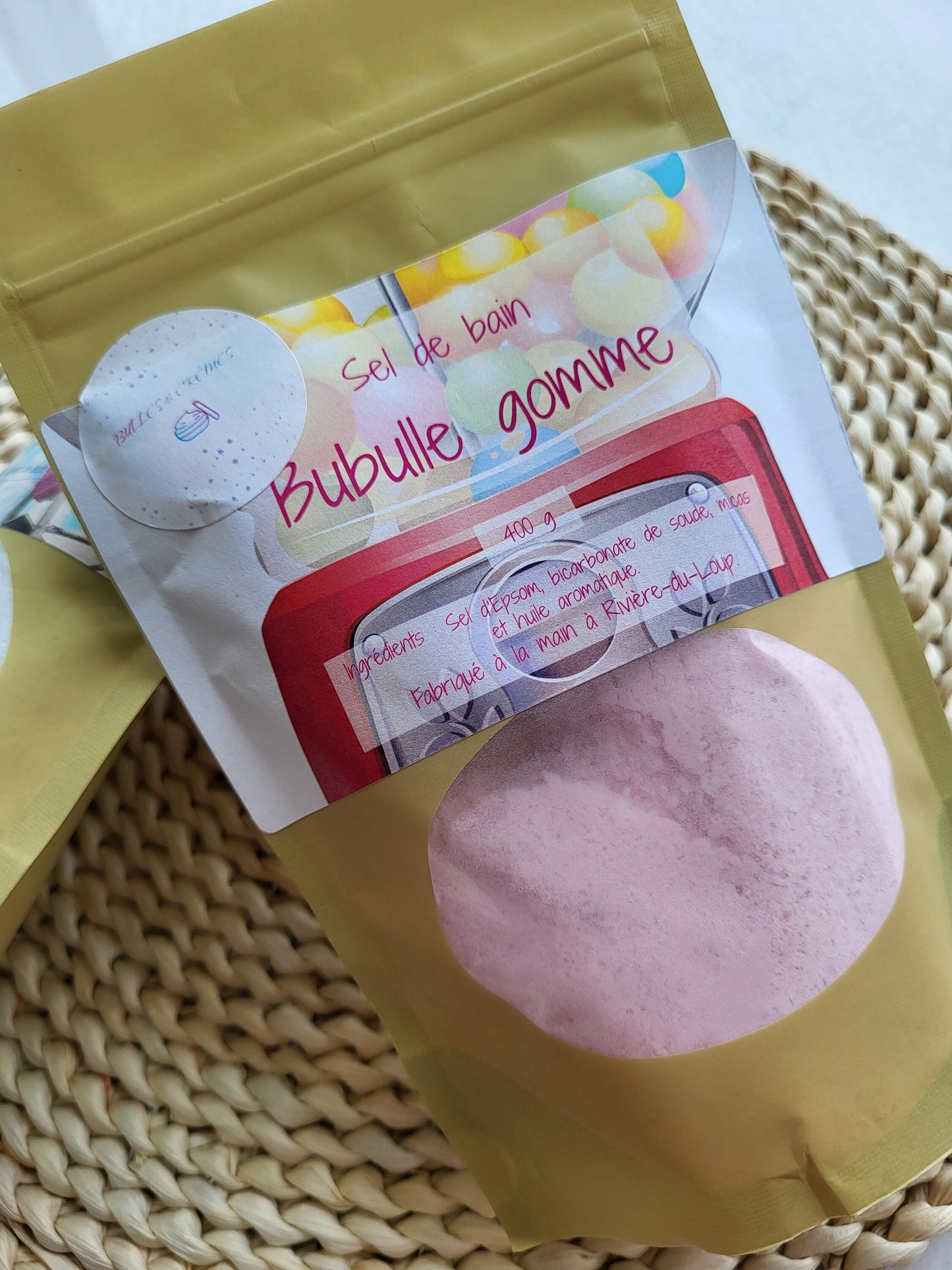 Sel de bain Bubulle gomme