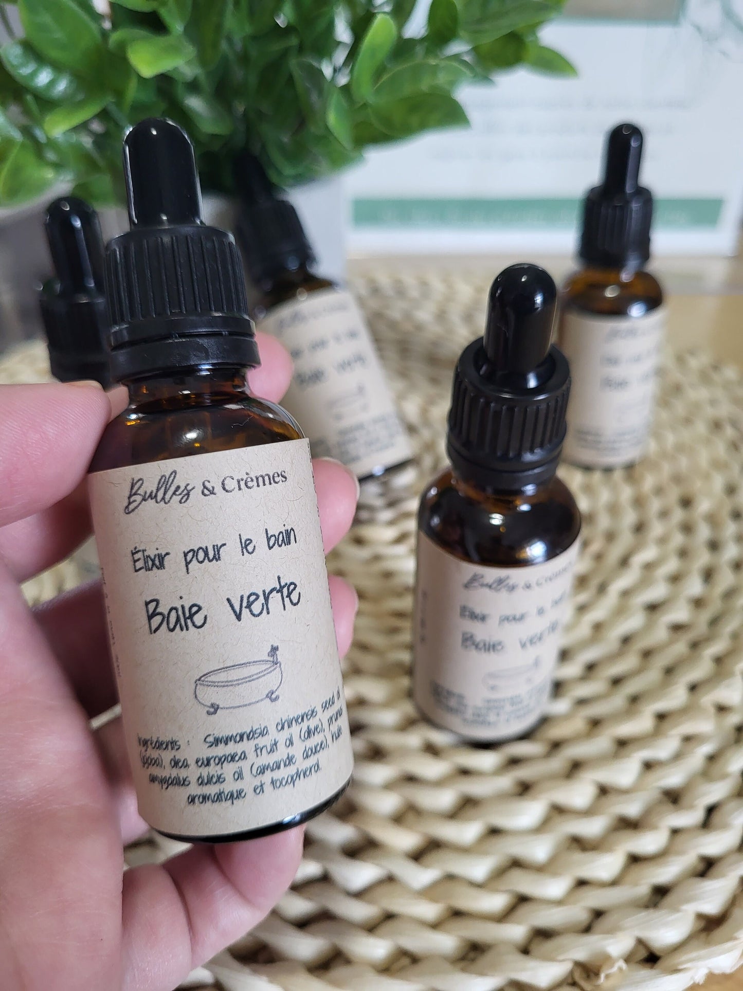 Élixir pour le bain Baie verte