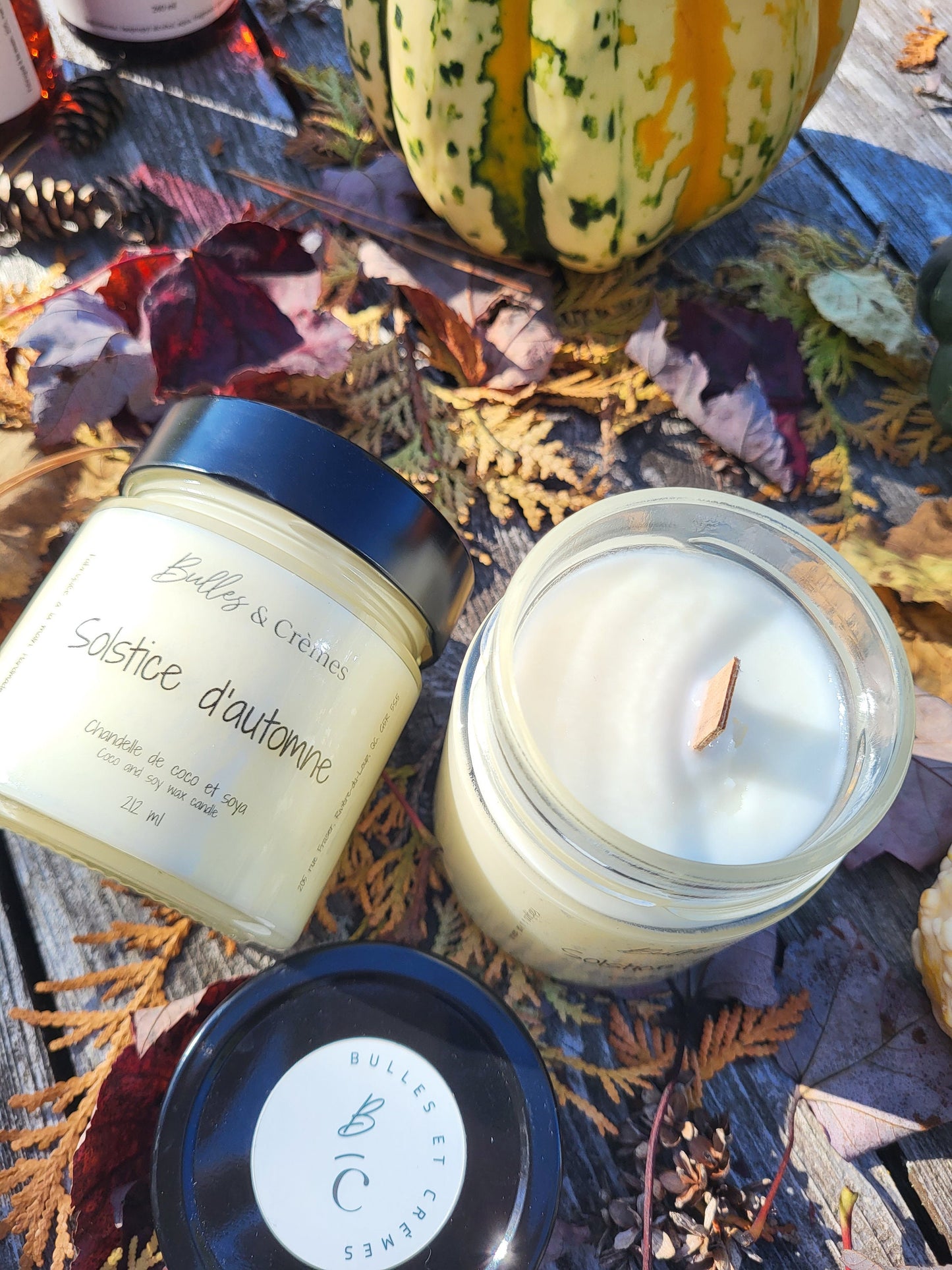 Chandelle Solstice d'automne