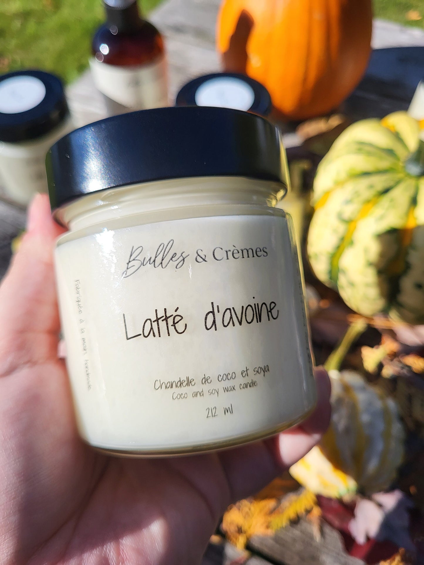 Chandelle Latté d'avoine