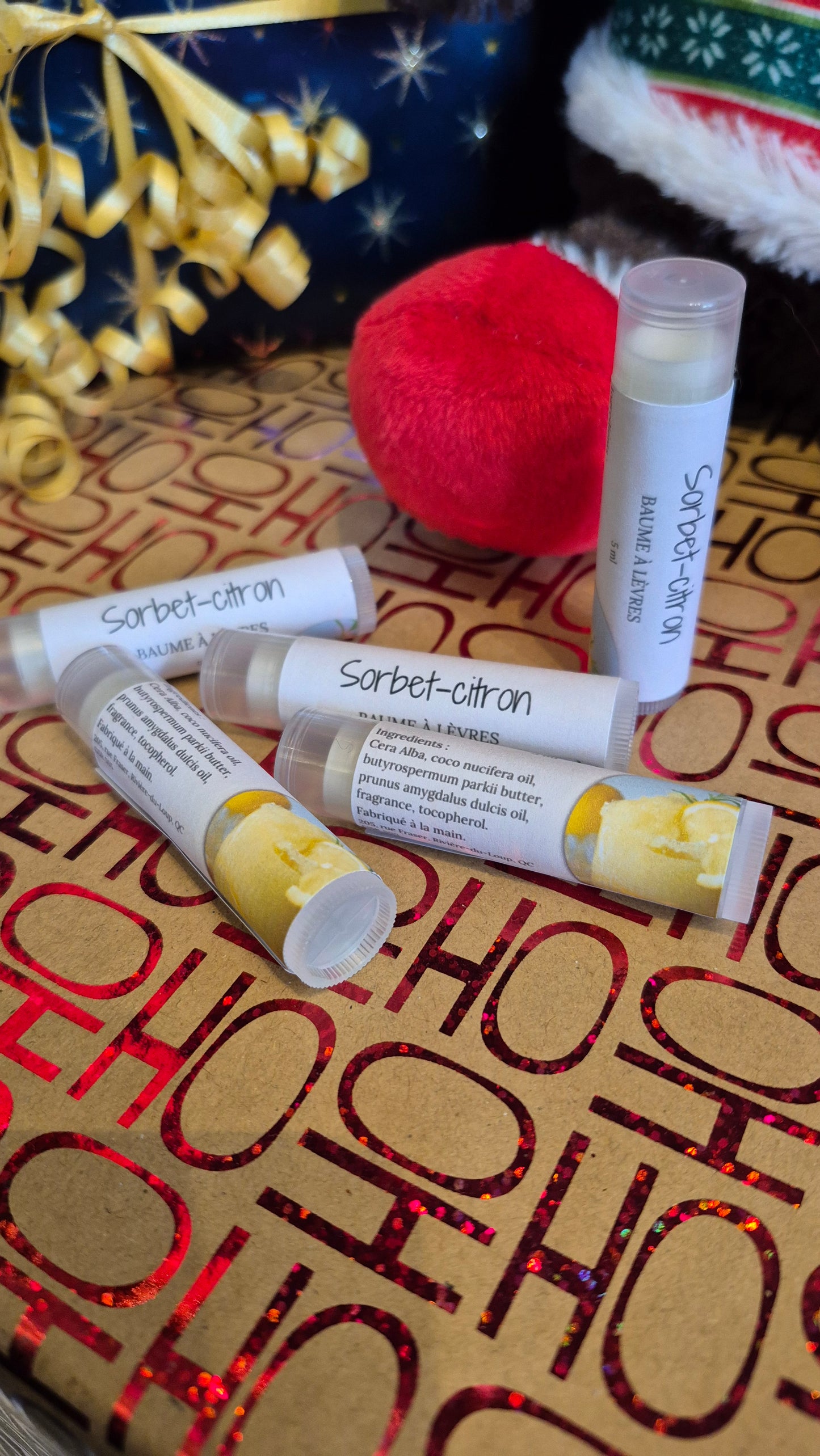 Baume à lèvres Sorbet-citron