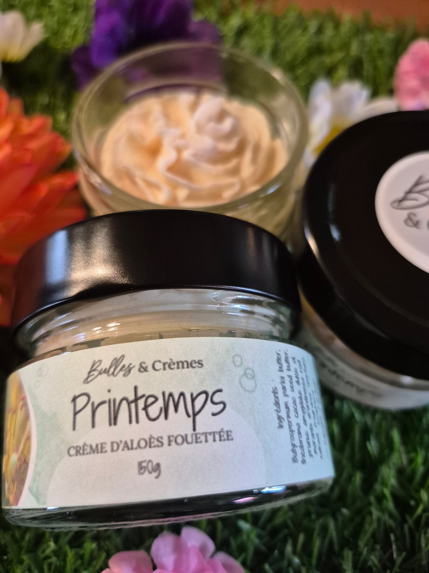 Crème d'aloès fouettée Printemps