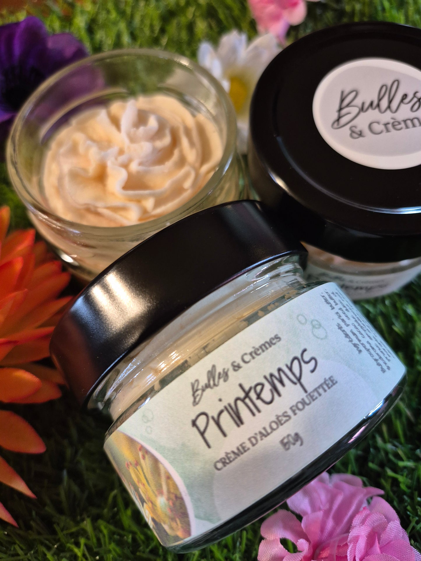 Crème d'aloès fouettée Printemps
