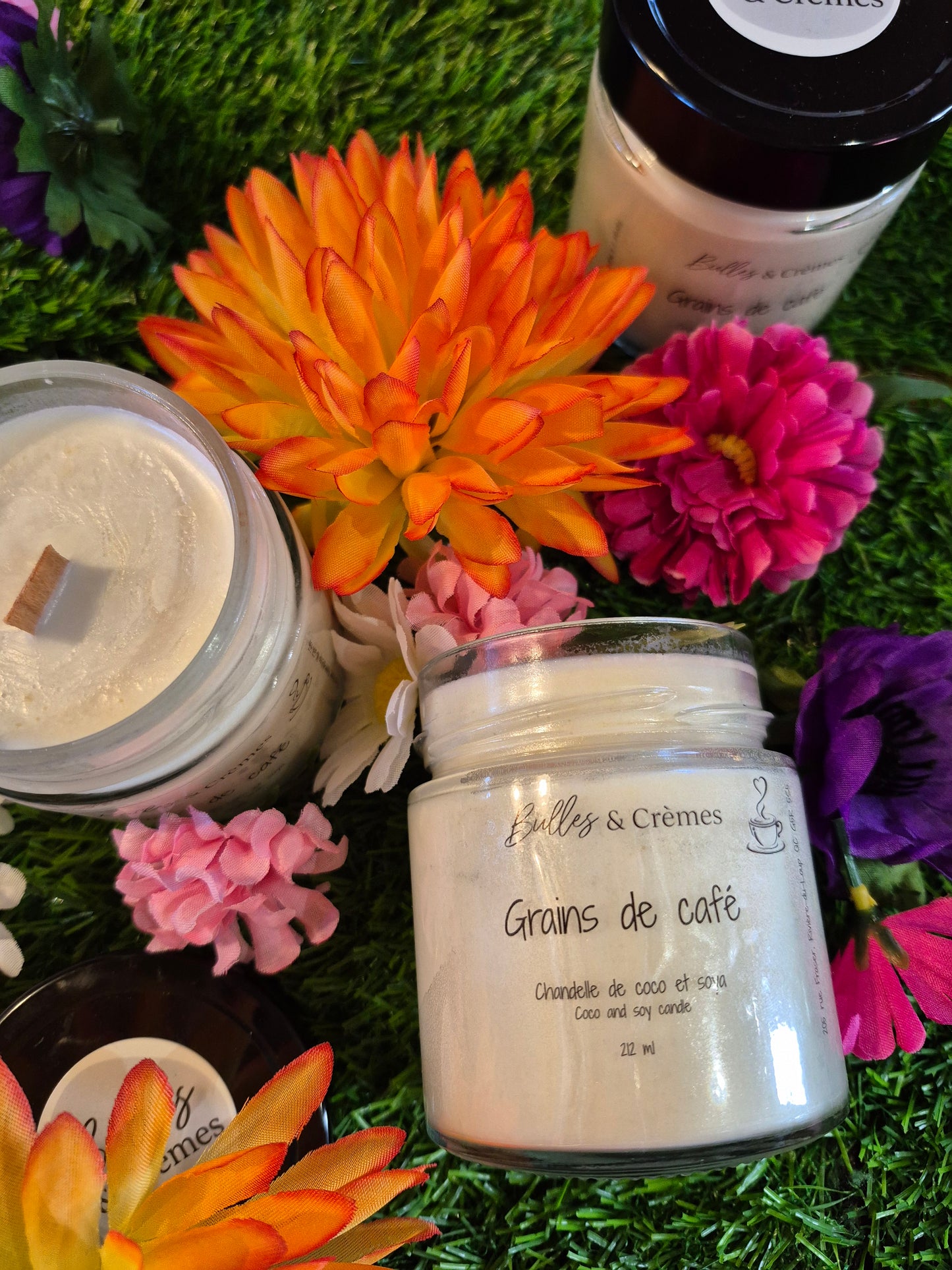 Chandelle Grains de café