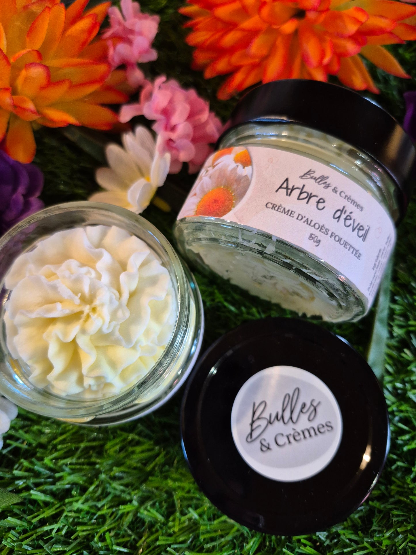 Crème d'aloès fouettée Arbre d'éveil