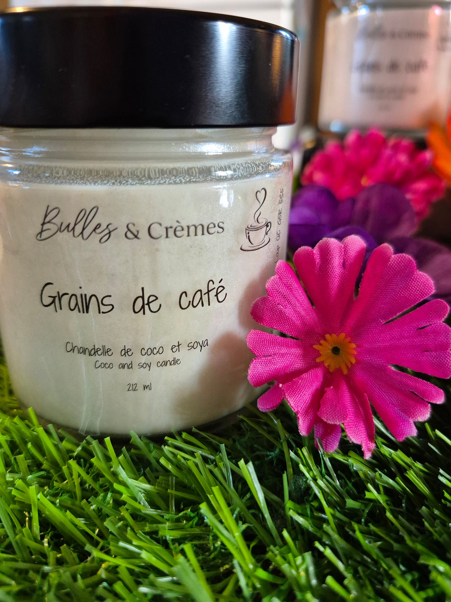 Chandelle Grains de café