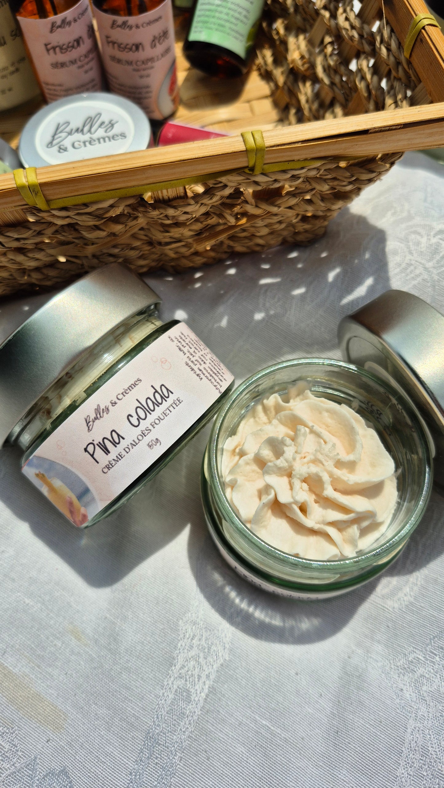 Crème d'aloès fouettée Piña Colada