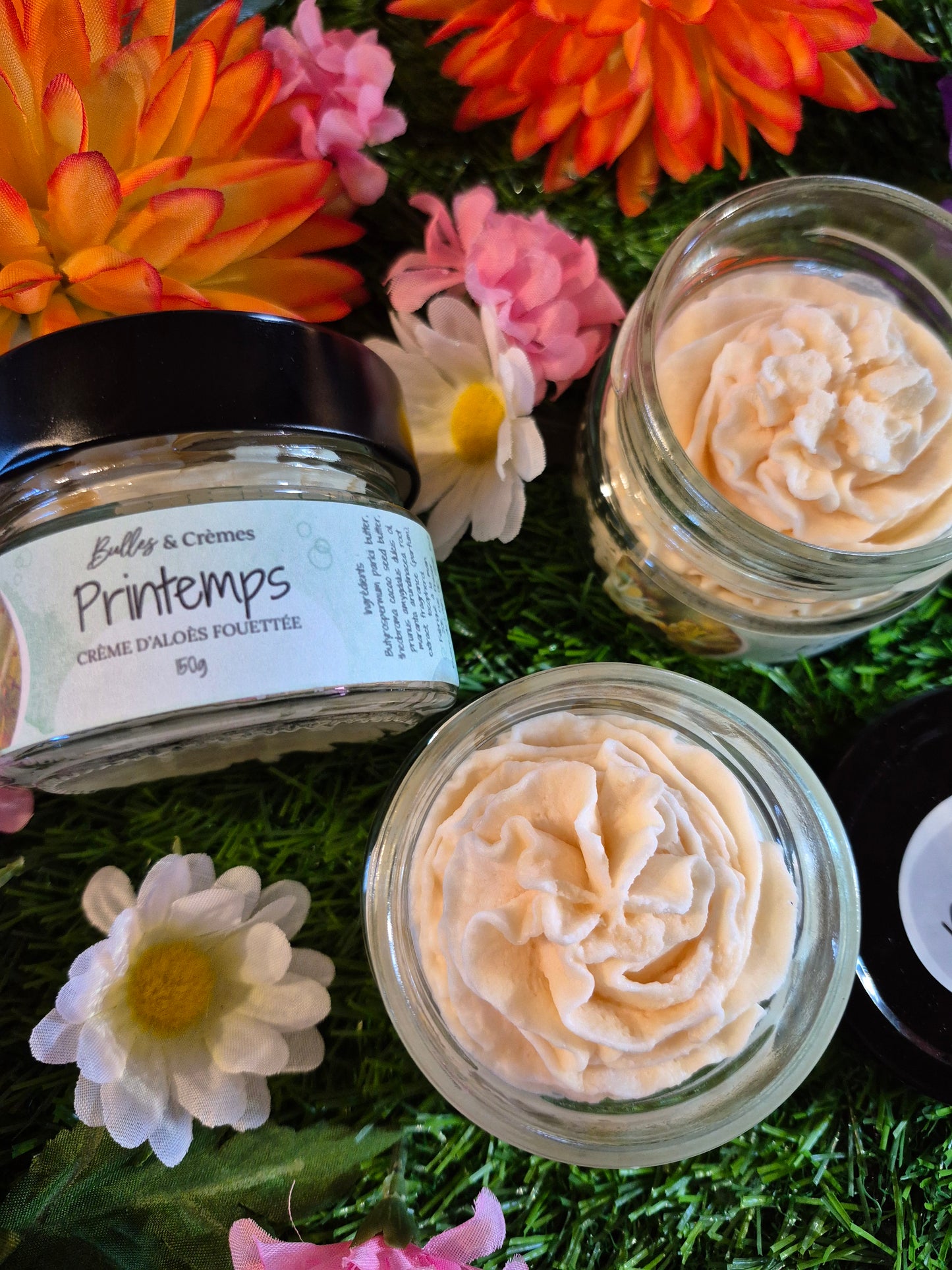 Crème d'aloès fouettée Printemps