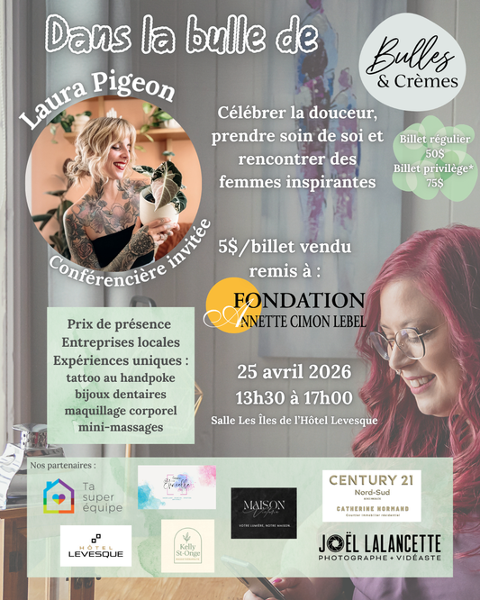 Billet Dans la bulle de Laura Pigeon