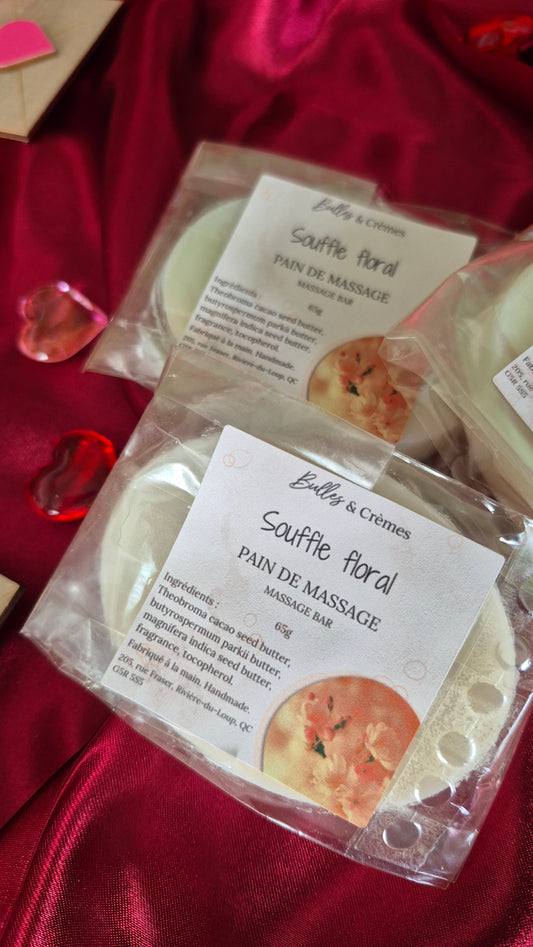 Pain de massage Souffle floral
