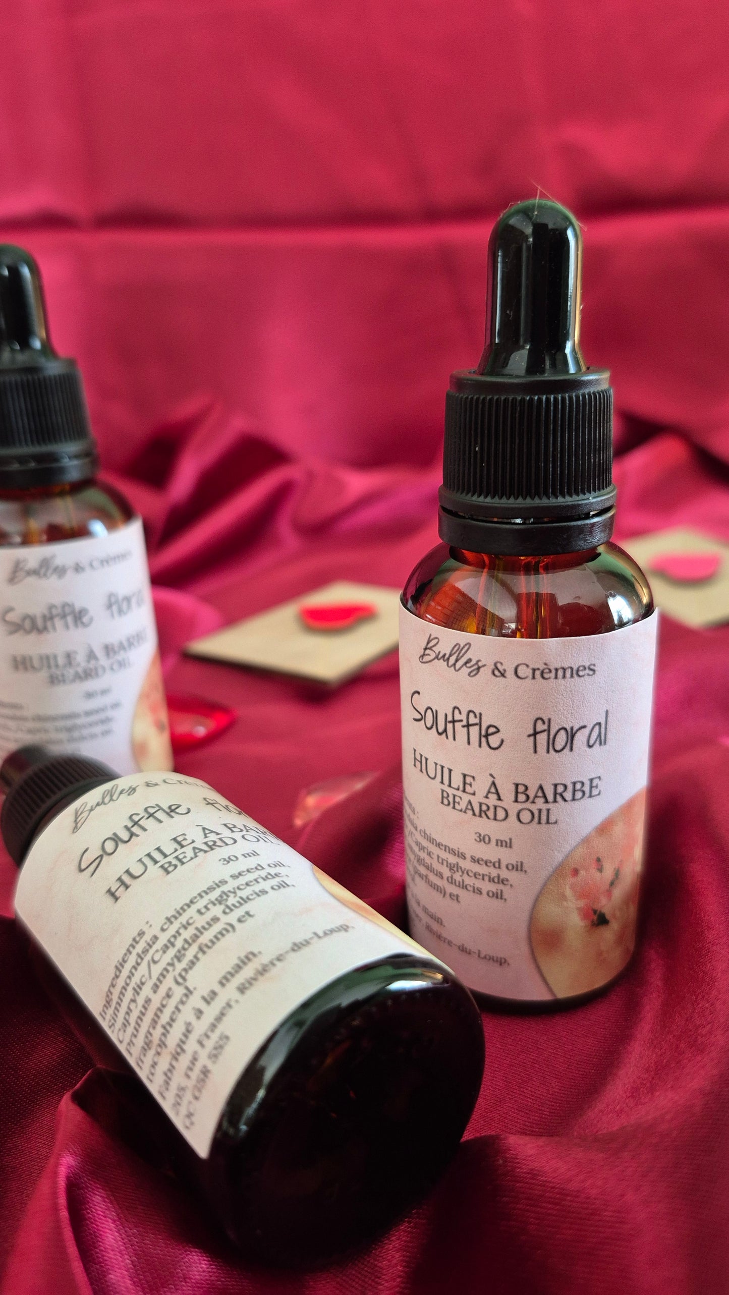 Huile à barbe Souffle floral