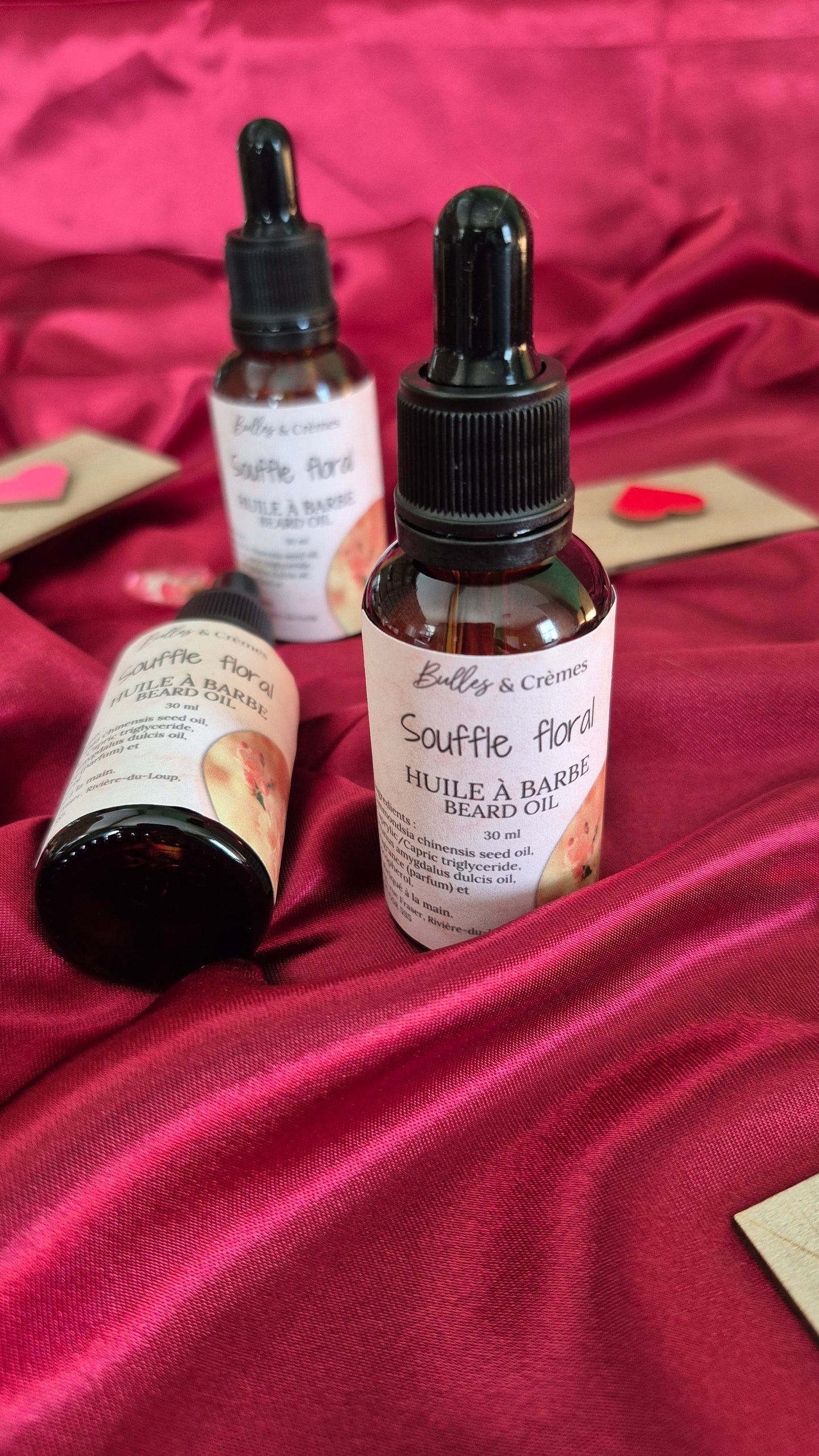 Huile à barbe Souffle floral