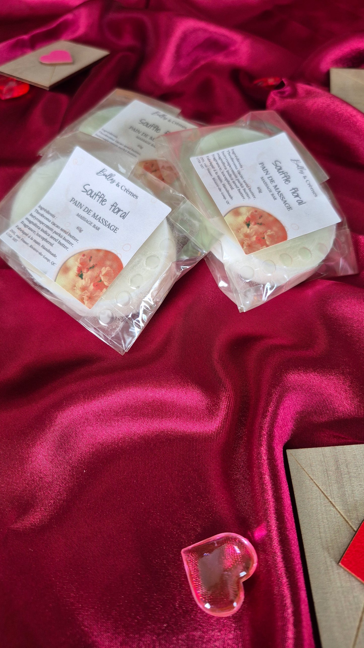 Pain de massage Souffle floral