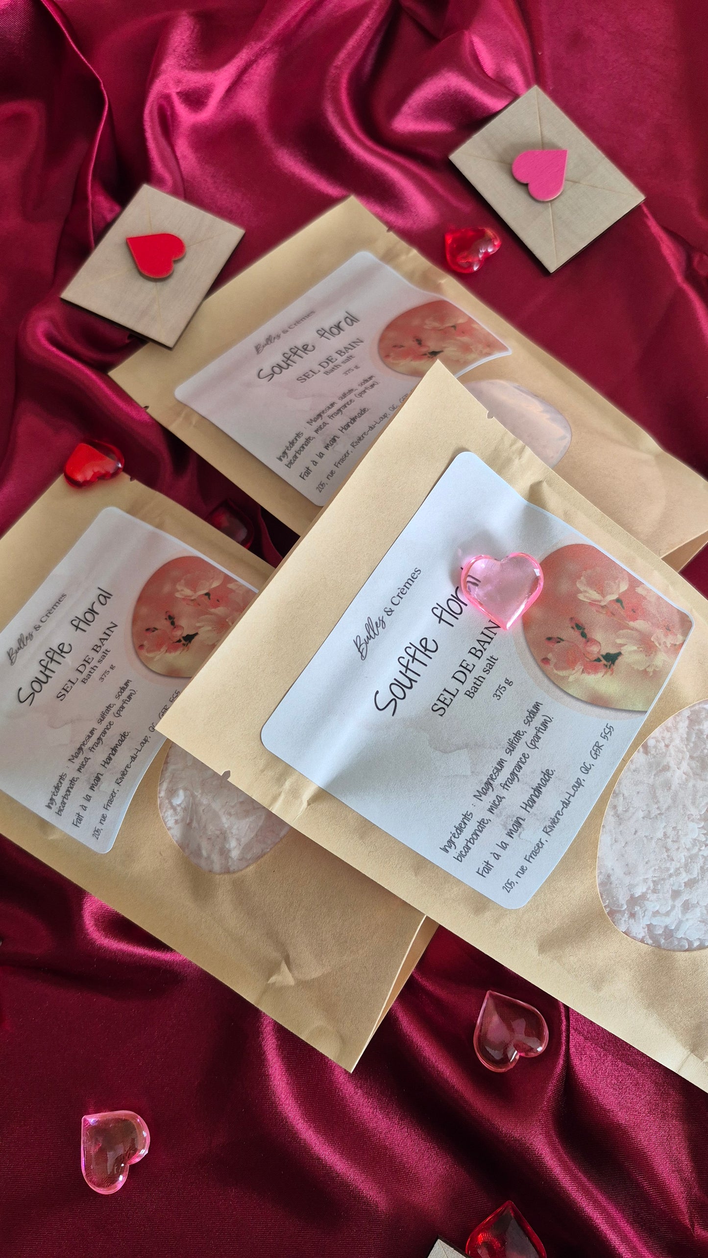 Sel de bain Souffle floral