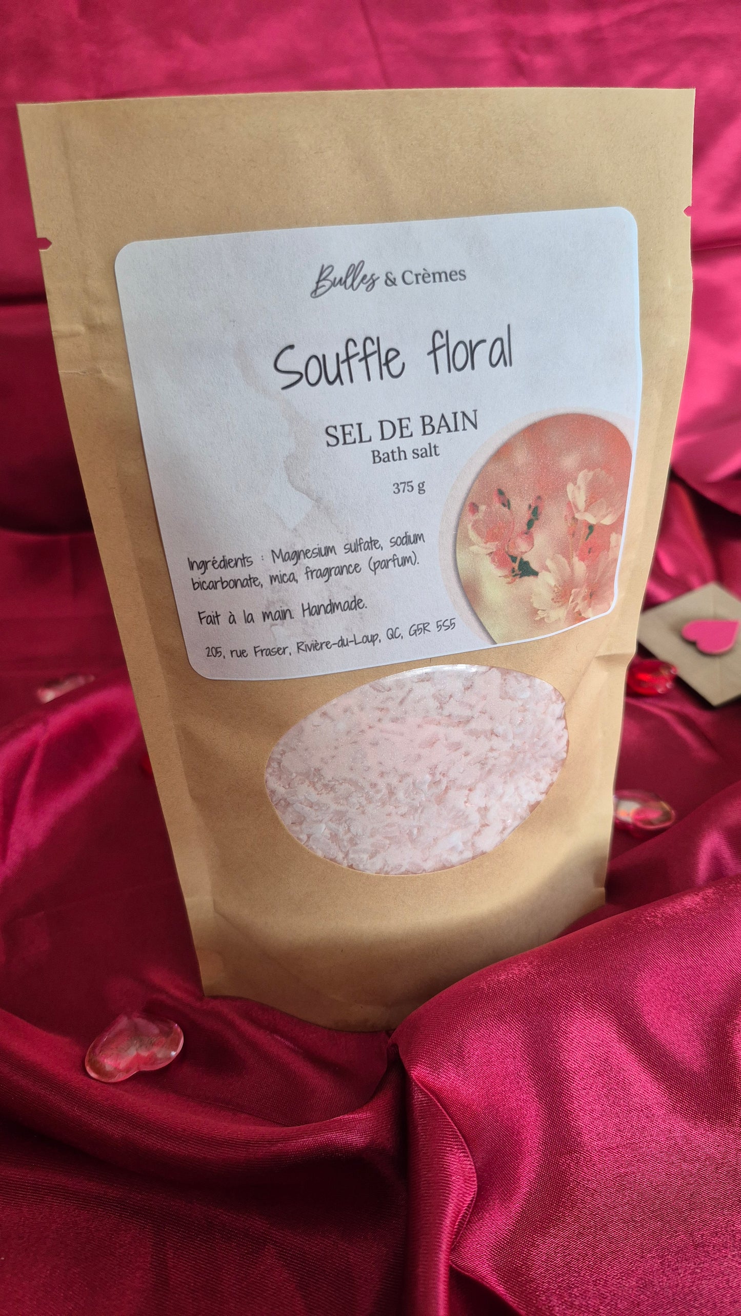 Sel de bain Souffle floral