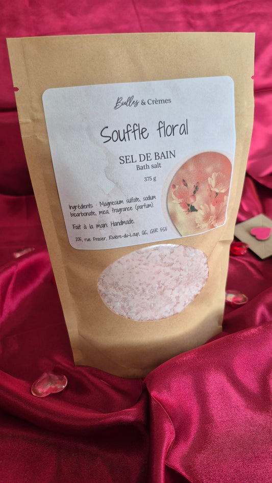 Sel de bain Souffle floral
