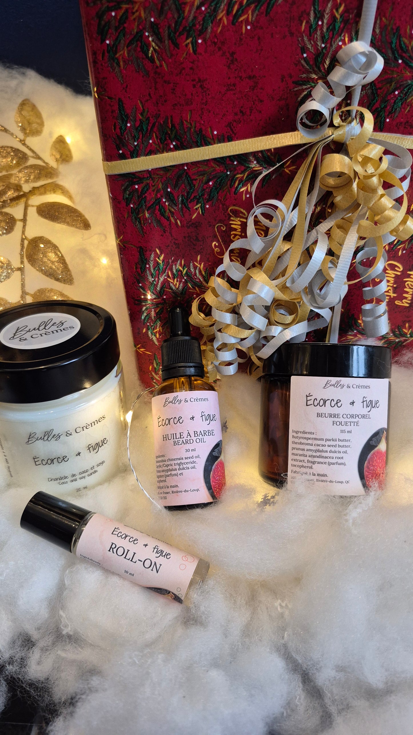 Huile à barbe Écorce & figue