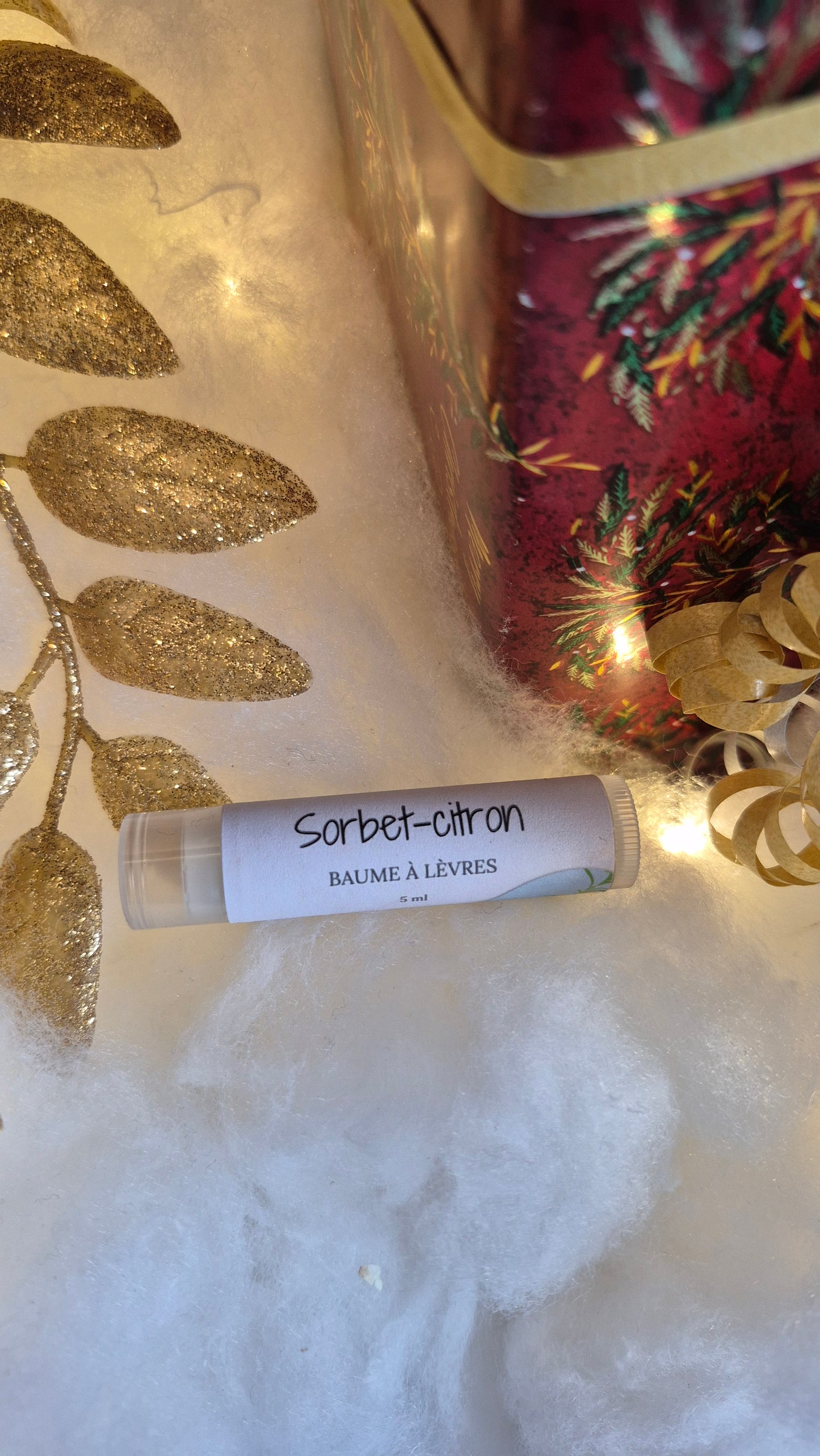 Baume à lèvres Sorbet-citron