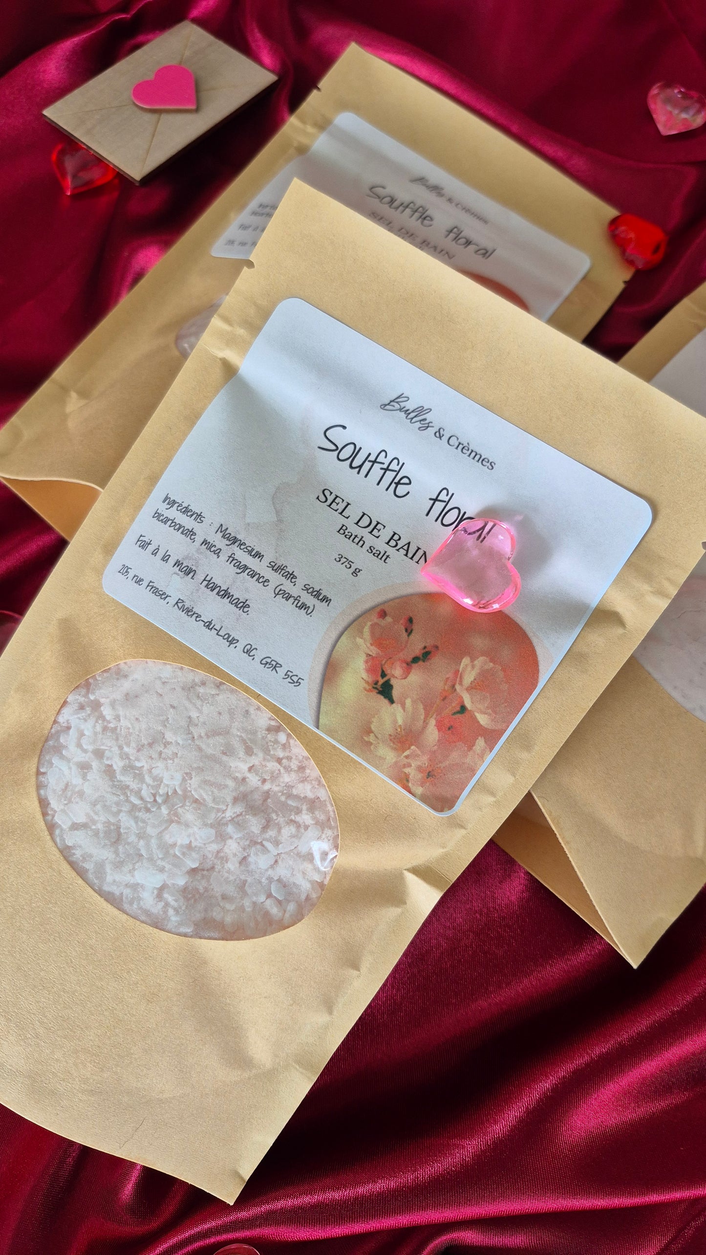 Sel de bain Souffle floral