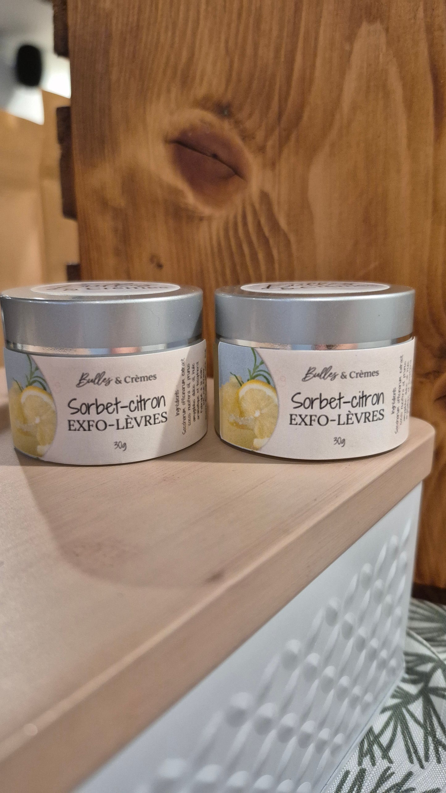 Exfo-lèvres fouetté Sorbet-citron