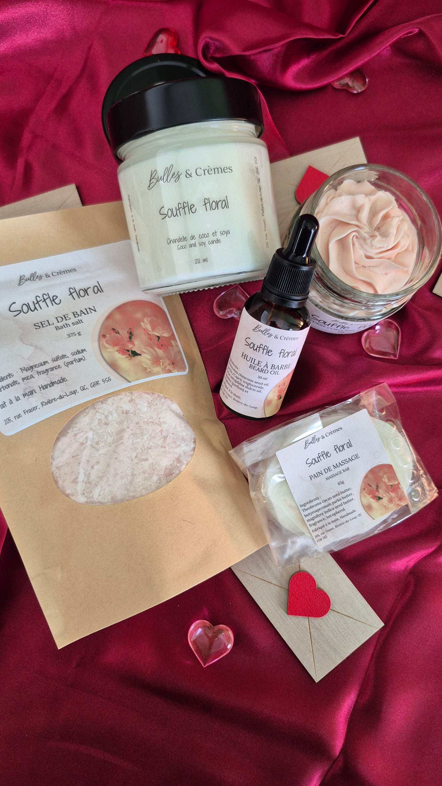 Beurre corporel fouetté Souffle floral